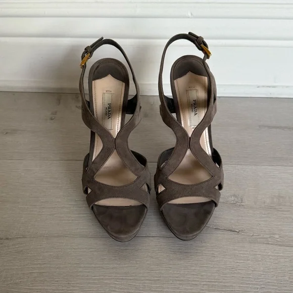 Prada suede sandals - Picture 3 of 11